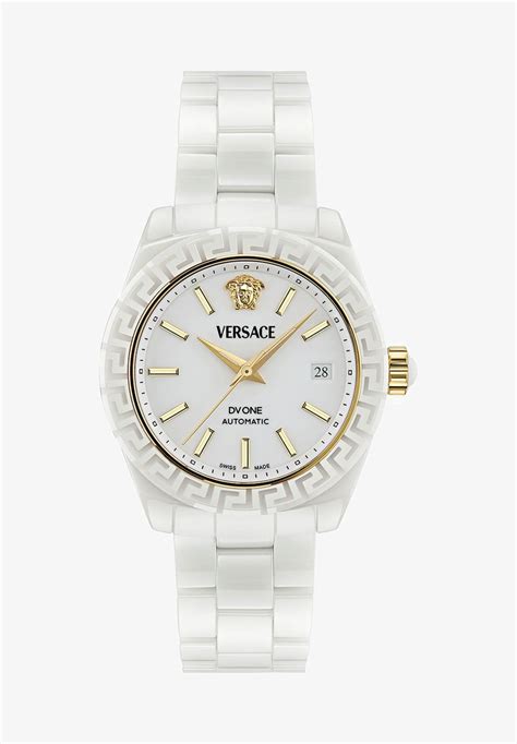 versace mens white ceramic watch|Versace men's watches on sale.